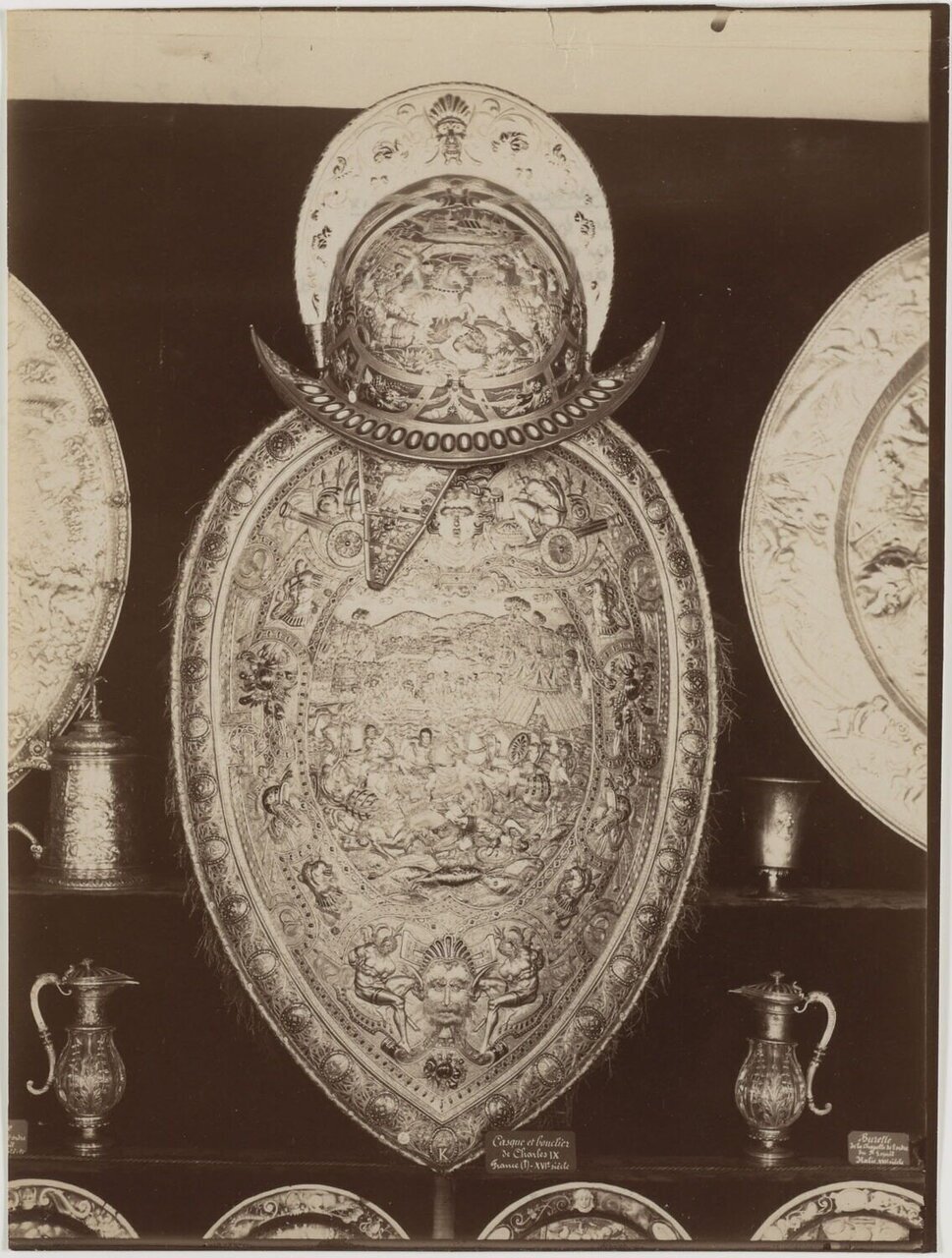 (عکس) کلاهخود افسانه‌ای؛ شاهکار زرگری رنسانس در موزه لوور