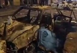 (ویدئو) وضعیت باورنکردنی میدان شهید طهرانی مقدم سعادت آباد در ناآرامی‌ها