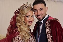 تصاویری از مراسم عروسی منیر الحدادی/ ماریا مارتینز همسر منیرحدادی کیست؟