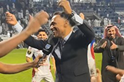 (ویدئو) رقص و خوشحالی مورایس بعد از قهرمانی الشارجه