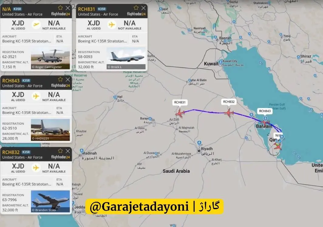 خبر مهم؛ آمریکا در حال تخلیه پایگاه العدید قطر خبر مهم؛ آمریکا در حال تخلیه پایگاه العدید قطر