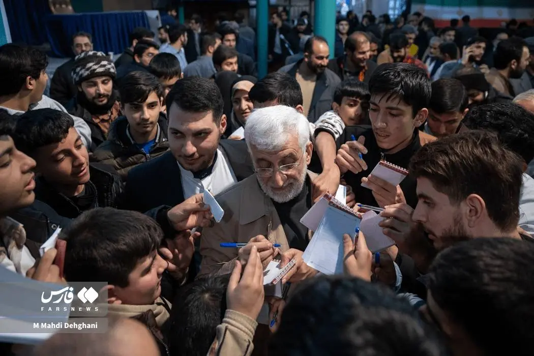 ژست و خنده‌های سعید جلیلی در یک مراسم سوژه کاربران شد