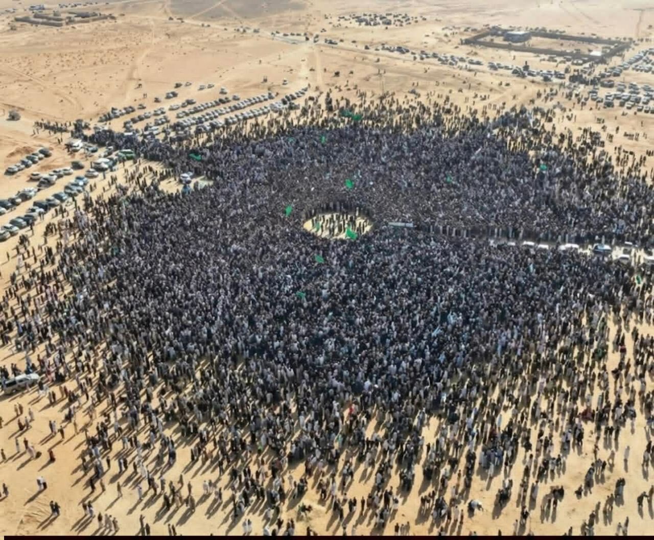 مراسم عجیب تشییع جنازه سیف‌الاسلام قذافی در لیبی