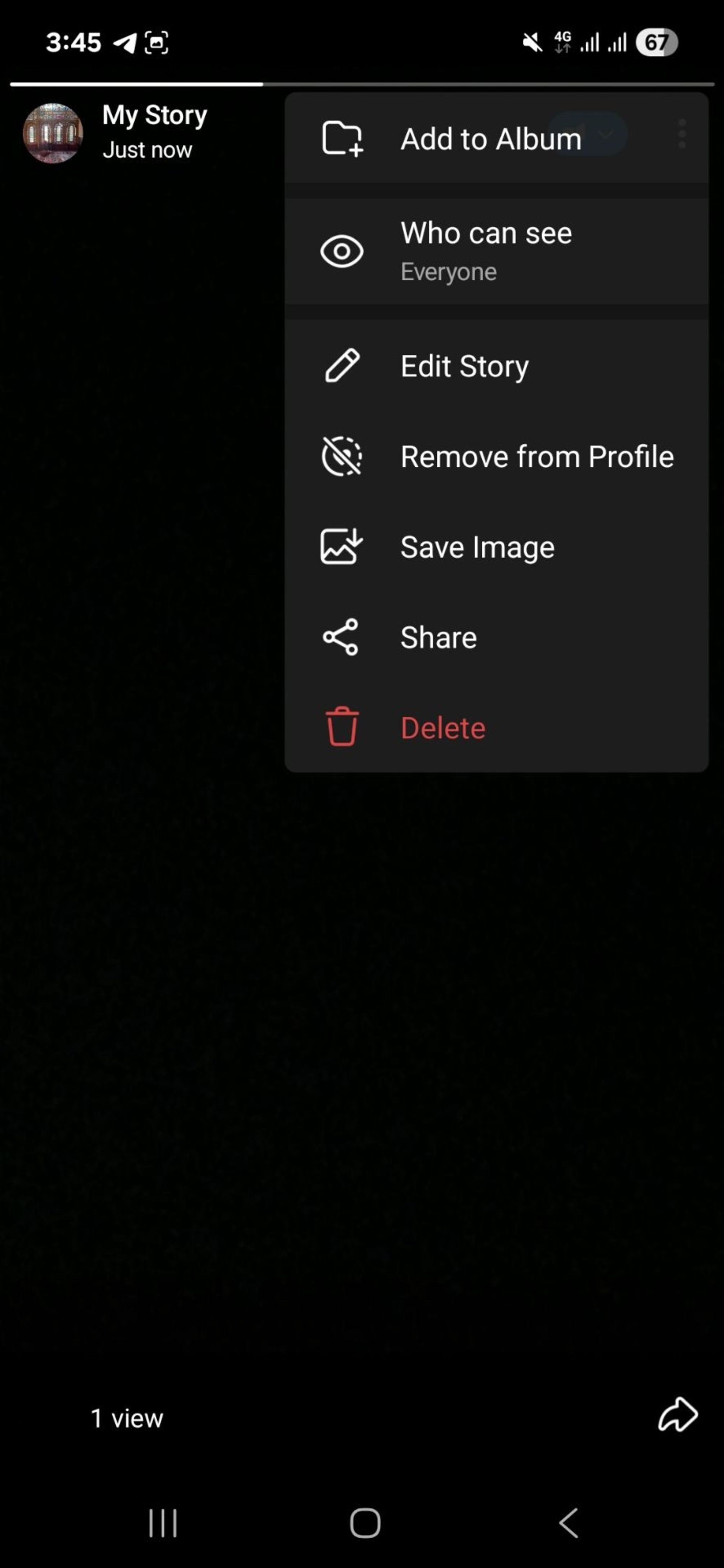 راهنمای گام به گام تصویری؛ چگونه استوری تلگرام بگذاریم؟