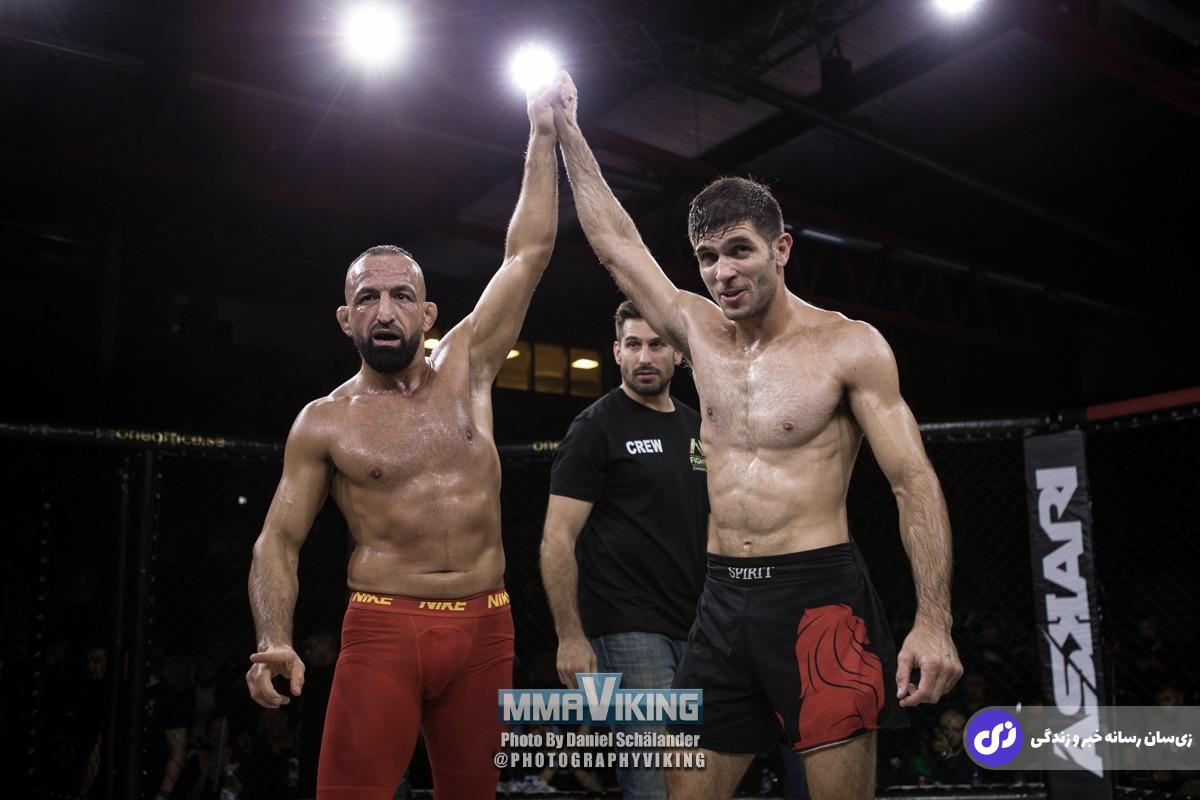 رضا مددی؛ فایتر ایرانی - سوئدی سبکوزن MMA معروف به «سگ دیوانه» که متخصص مبارزات فرسایشی و تحمیل کلینچ بود رضا مددی