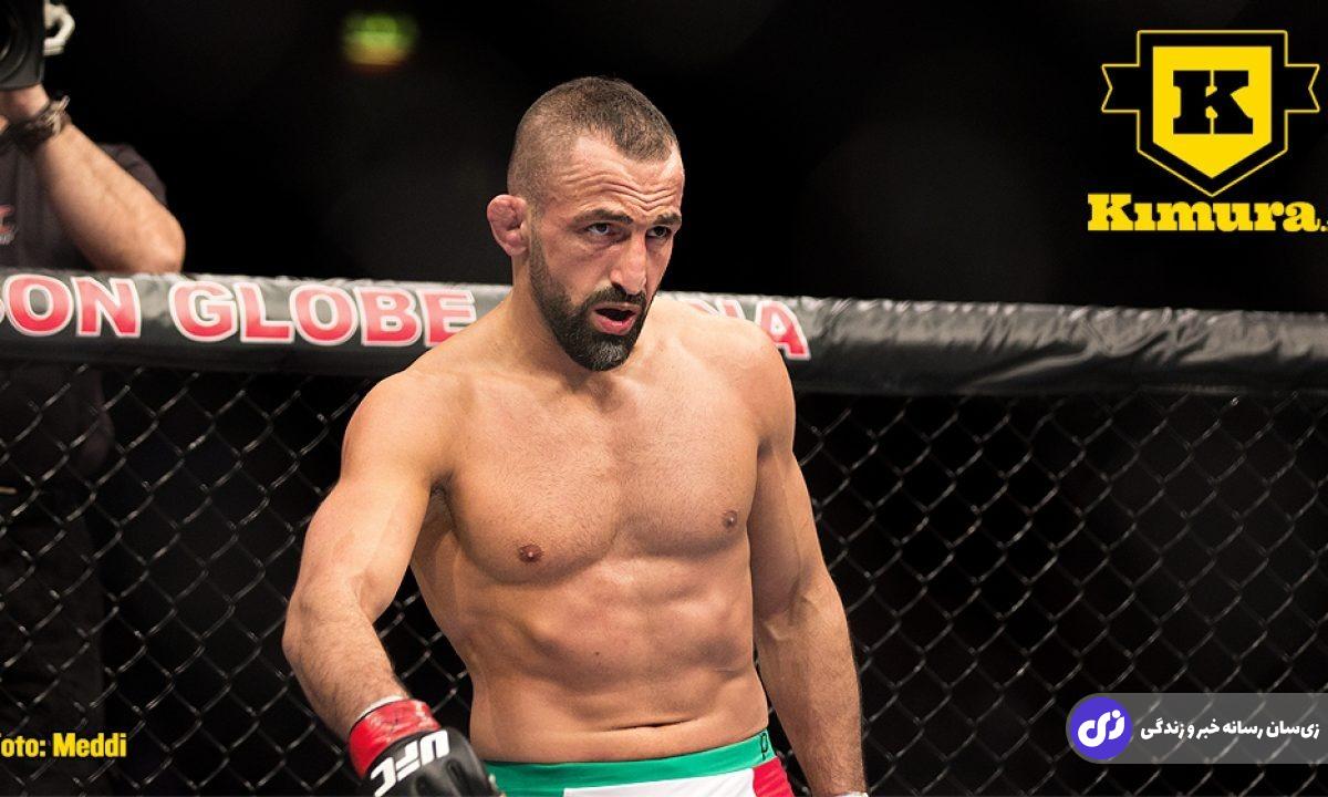 رضا مددی؛ فایتر ایرانی - سوئدی سبکوزن MMA معروف به «سگ دیوانه» که متخصص مبارزات فرسایشی و تحمیل کلینچ بود رضا مددی