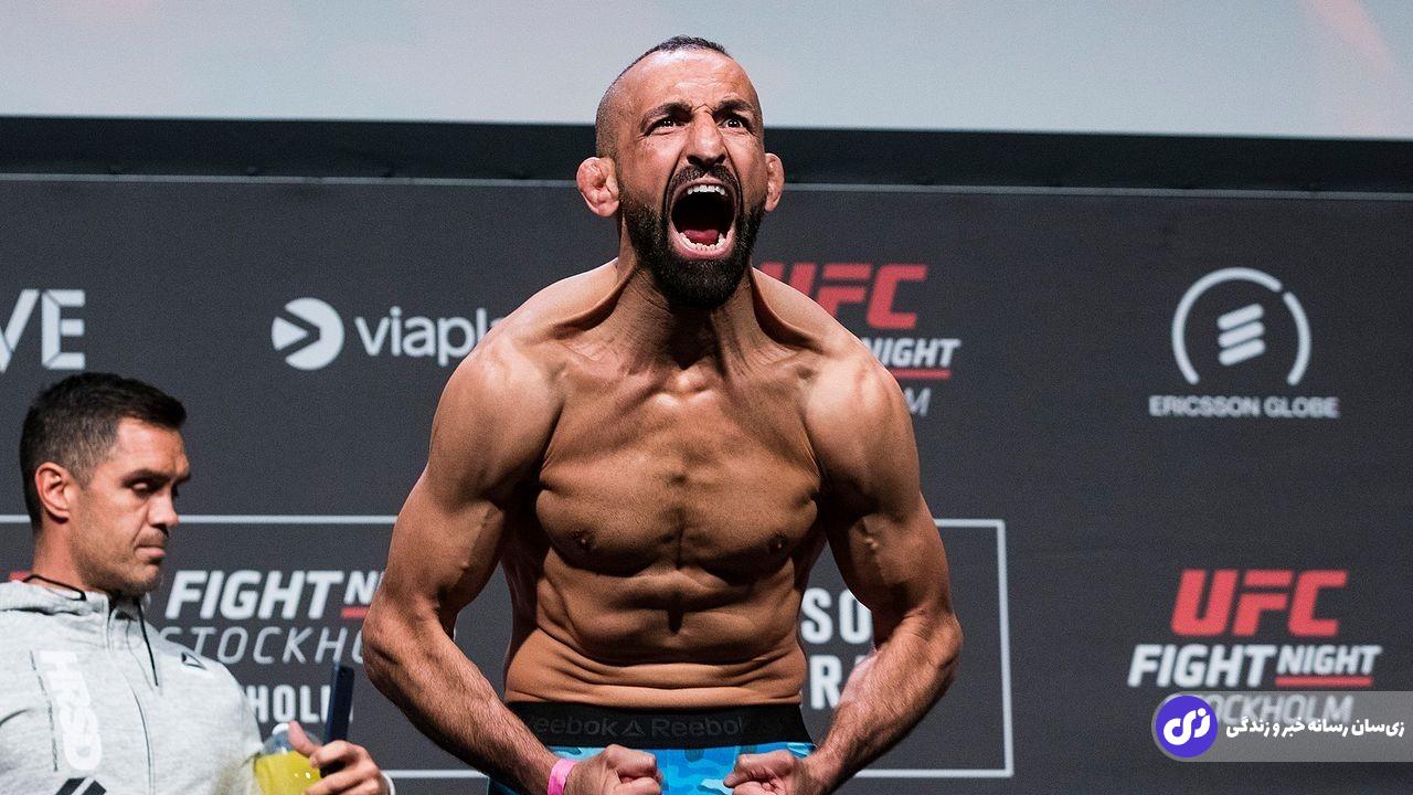 رضا مددی؛ فایتر ایرانی - سوئدی سبکوزن MMA معروف به «سگ دیوانه» که متخصص مبارزات فرسایشی و تحمیل کلینچ بود رضا مددی