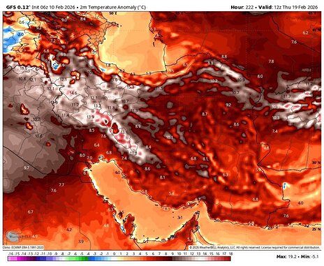 عکس | موج عظیمی از یک هوای گرم فرا نرمال در راه کشور است!