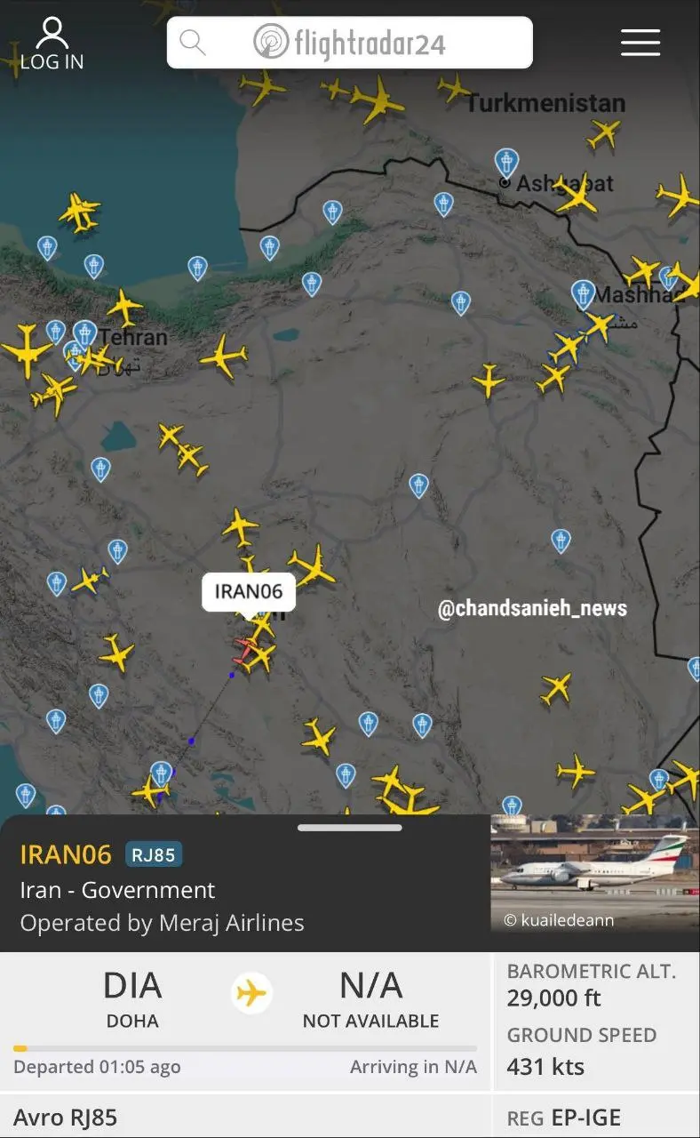 مقصد غیرمنتظره لاریجانی پس از ترک دوحه