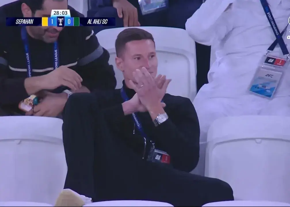 یولیان دراکسلر قهرمان جام‌جهانی غایب بزرگ الاهلی مقابل سپاهان