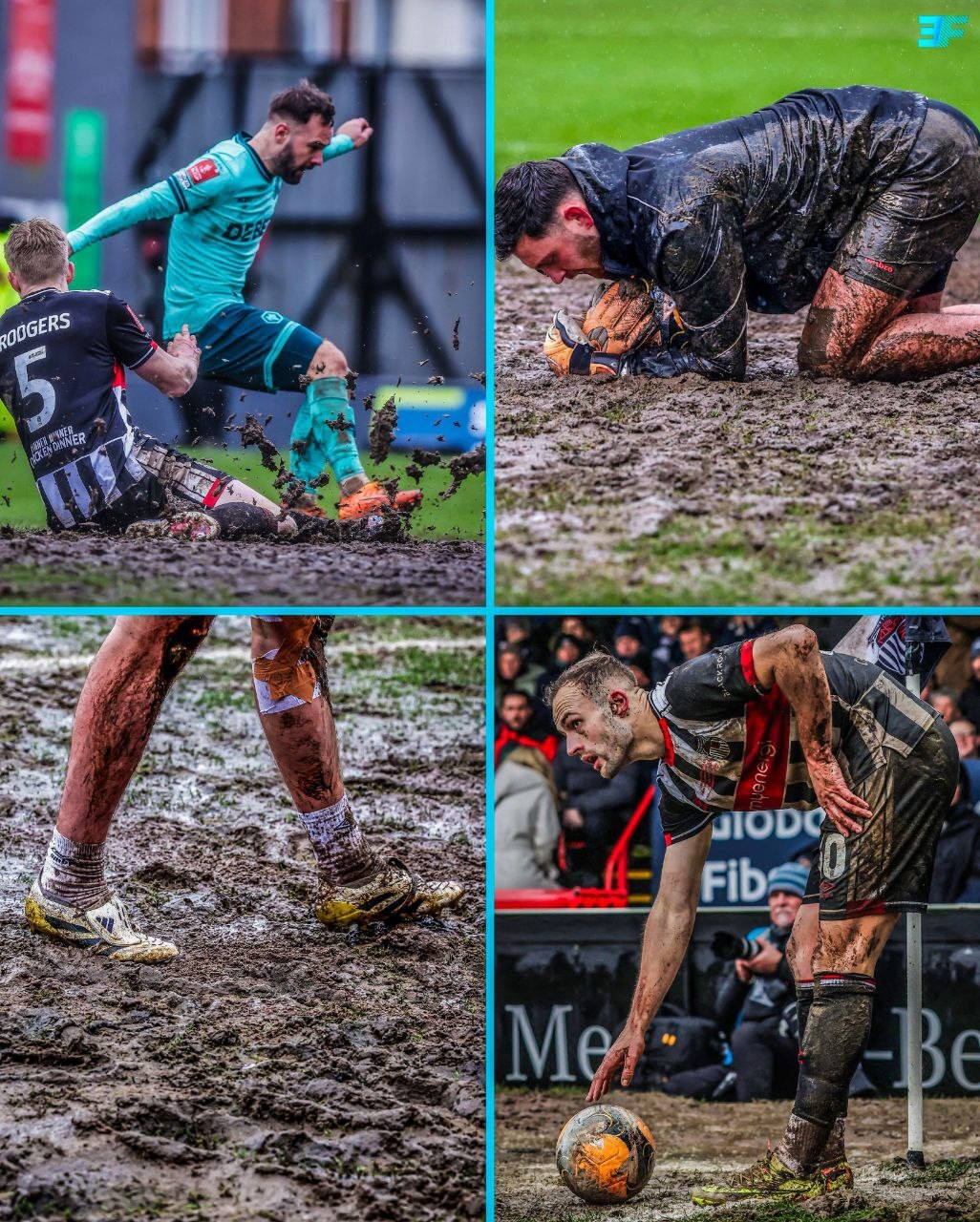 تصاویر؛ عجیب‌ترین بازی سال در انگلیس؛ بازی فوتبال یا نبرد نرماندی در جنگ جهانی دوم!