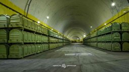 (ویدئو) سپاه از تونل موشکی و یک موشک جدید رونمایی کرد