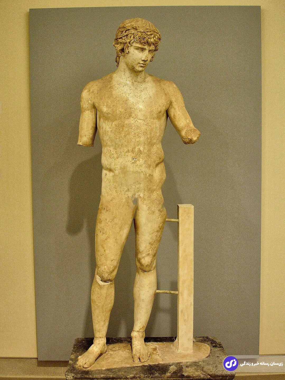 عکس | کشف «آنتینوس» در دلفی؛ مجسمه «آنتینوس» چگونه از دل خاک بیرون کشیده شد؟