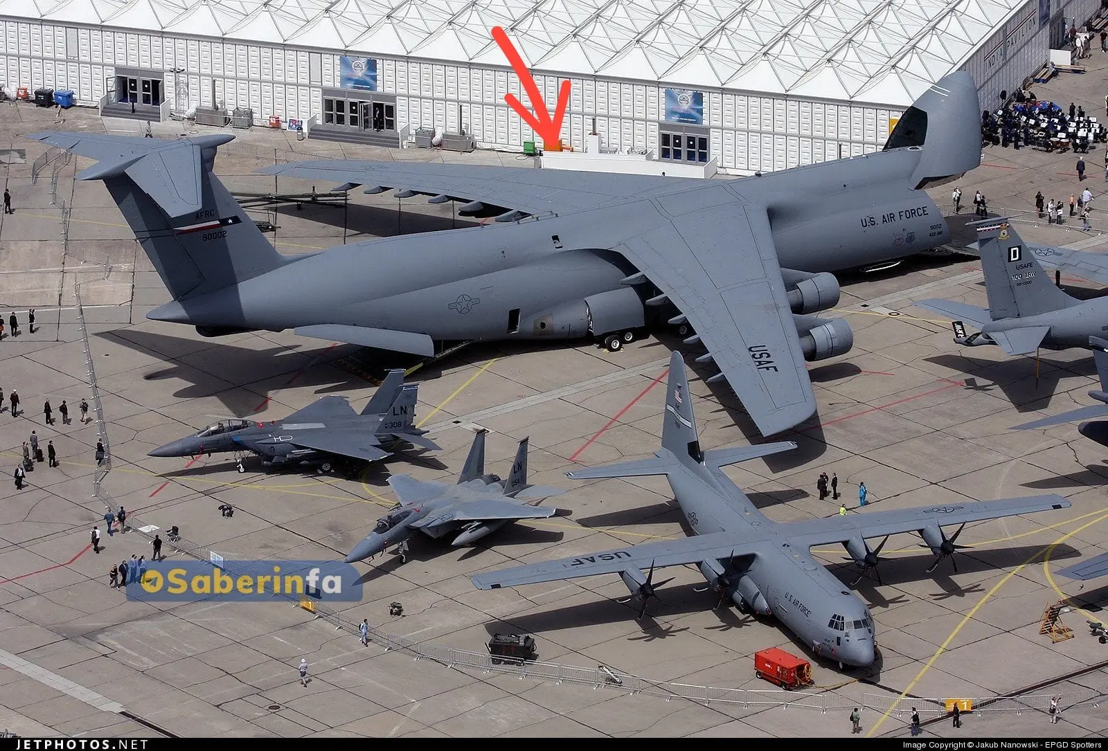 سنگین‌ترین هواپیمای ارتش آمریکا در راه خاورمیانه