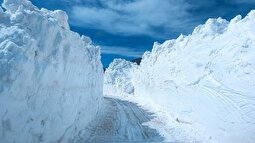 تصاویر | برف ۳ متری در این کشور همسایه بینندگان را متحیر کرده است