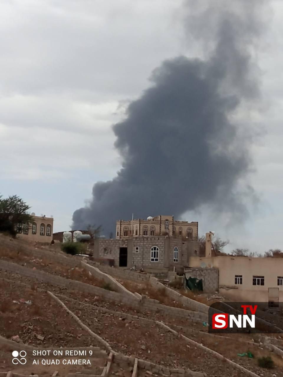 تصاویر | حمله گسترده اسرائیل به فرودگاه صنعا