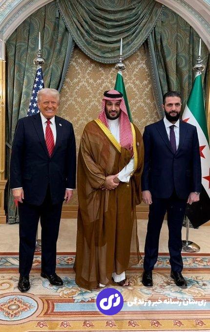 ترامپ با محمد جولانی دیدار کرد ترامپ