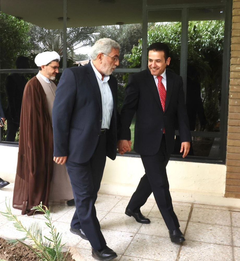 پوشش متفاوت سردار قاآنی در عراق جلب‌توجه کرد