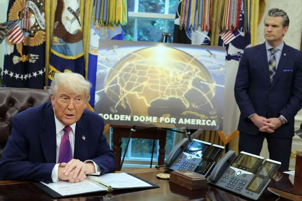 ترامپ به دنبال ساخت «گنبد طلایی» ترامپ به دنبال ساخت «گنبد طلایی»