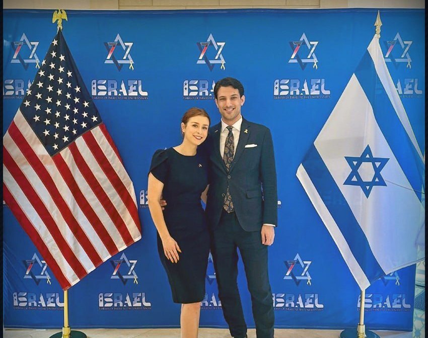 تصویر ۲ کارمند کشته شده سفارت اسرائیل در آمریکا