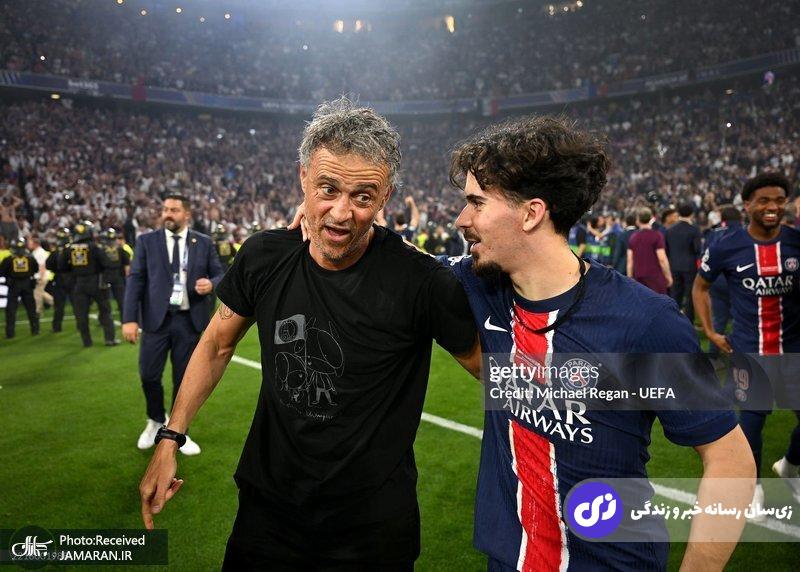 تصاویر | بالاخره تصویر روی تی‌شرت لوییس انریکه فاش شد