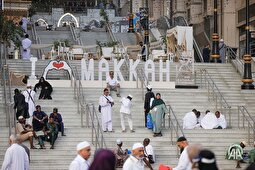 تصویر عجیب ولی واقعی که از مکه منتشر شد!
