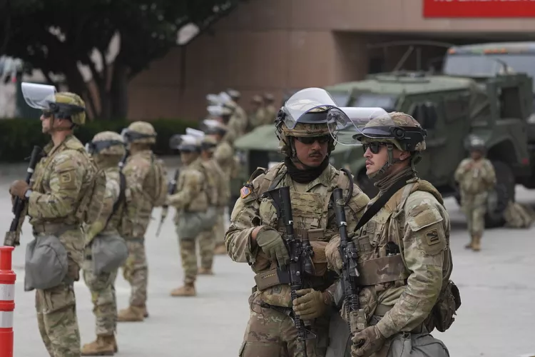 جنجال بر سر اعزام کم‌سابقه گارد ملی؛ اعتراض‌ها در لس‌آنجلس بالا گرفت