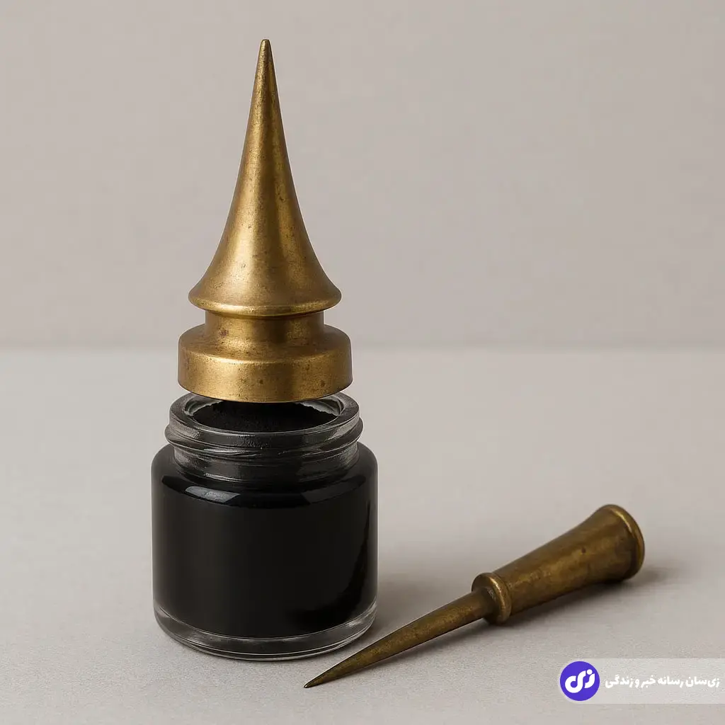 طرز تهیه سرمه چشم خانگی با مواد طبیعی؛ از سرمه مغز قلم گاو تا سرمه سنگ و زغال