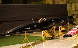 تصاویری از موشک فتاح که از سامانه پدافندی رژیم صهیونی عبور کرد