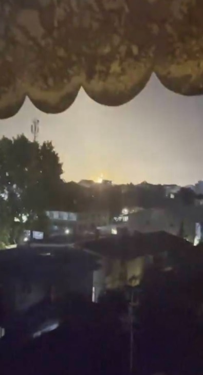 تصاویری از حمله بامدادی اسرائیل به نزدیکی رشت