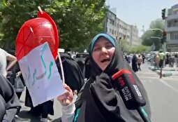 ویدئو | گنبد آبکشی نتانیاهو در نماز جمعه رویت شد