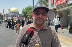 ویدئو | حضور بازیگر سریال پایتخت در نماز جمعه امروز