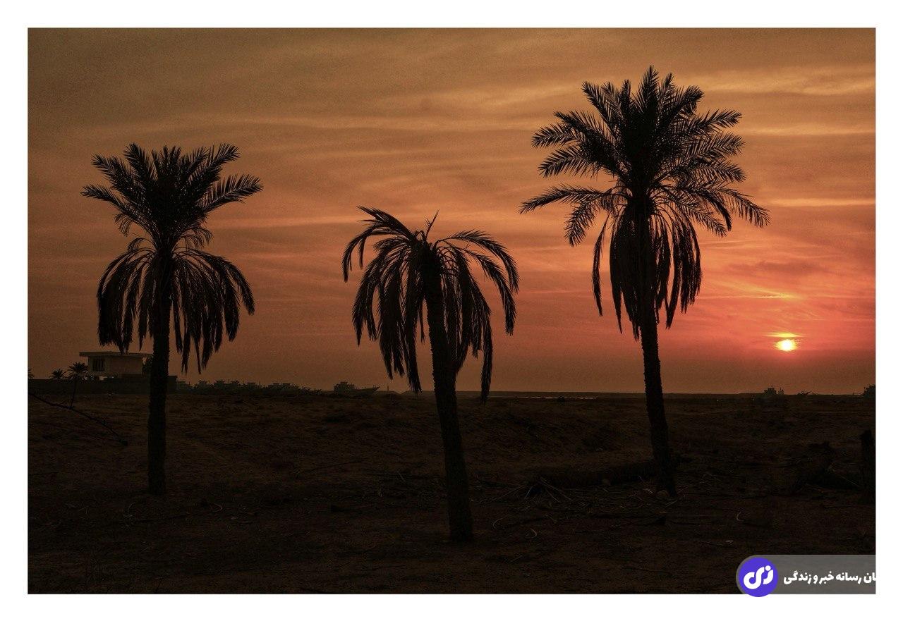 تصاویری رویایی از خط ساحلی خلیج فارس و چاه کوه قشم تصاویری رویایی از خط ساحلی خلیج فارس و چاه کوه قشم