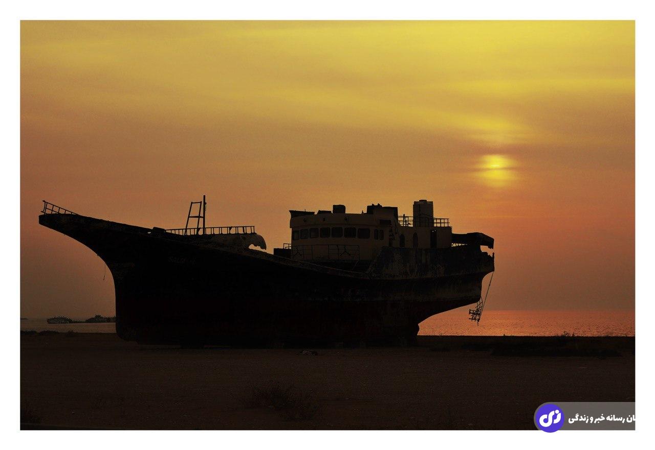 تصاویری رویایی از خط ساحلی خلیج فارس و چاه کوه قشم تصاویری رویایی از خط ساحلی خلیج فارس و چاه کوه قشم