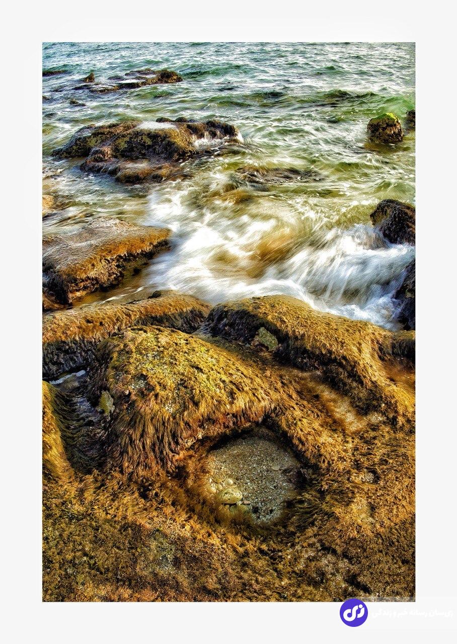 تصاویری رویایی از خط ساحلی خلیج فارس و چاه کوه قشم تصاویری رویایی از خط ساحلی خلیج فارس و چاه کوه قشم