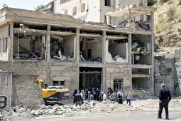 فیلمی که برای اولین بار منتشر شده است؛ زندان اوین چند دقیقه پس از حمله