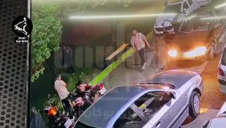 تصاویری عجیب از حمله شش‌نفره به قهرمان بوکس کشور در بوکان