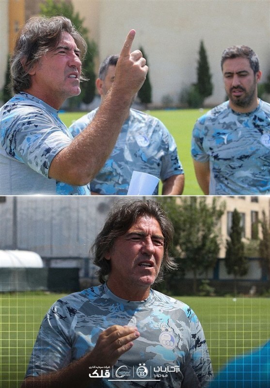 نخستین تمرین استقلال با ساپینتو برگزار شد