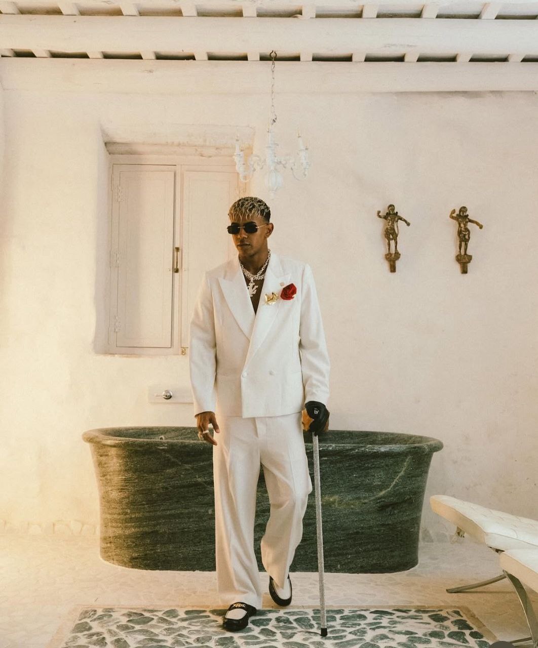 عکس‌های گنگستری لامین یامال در تولد جنجالی 18 سالگی