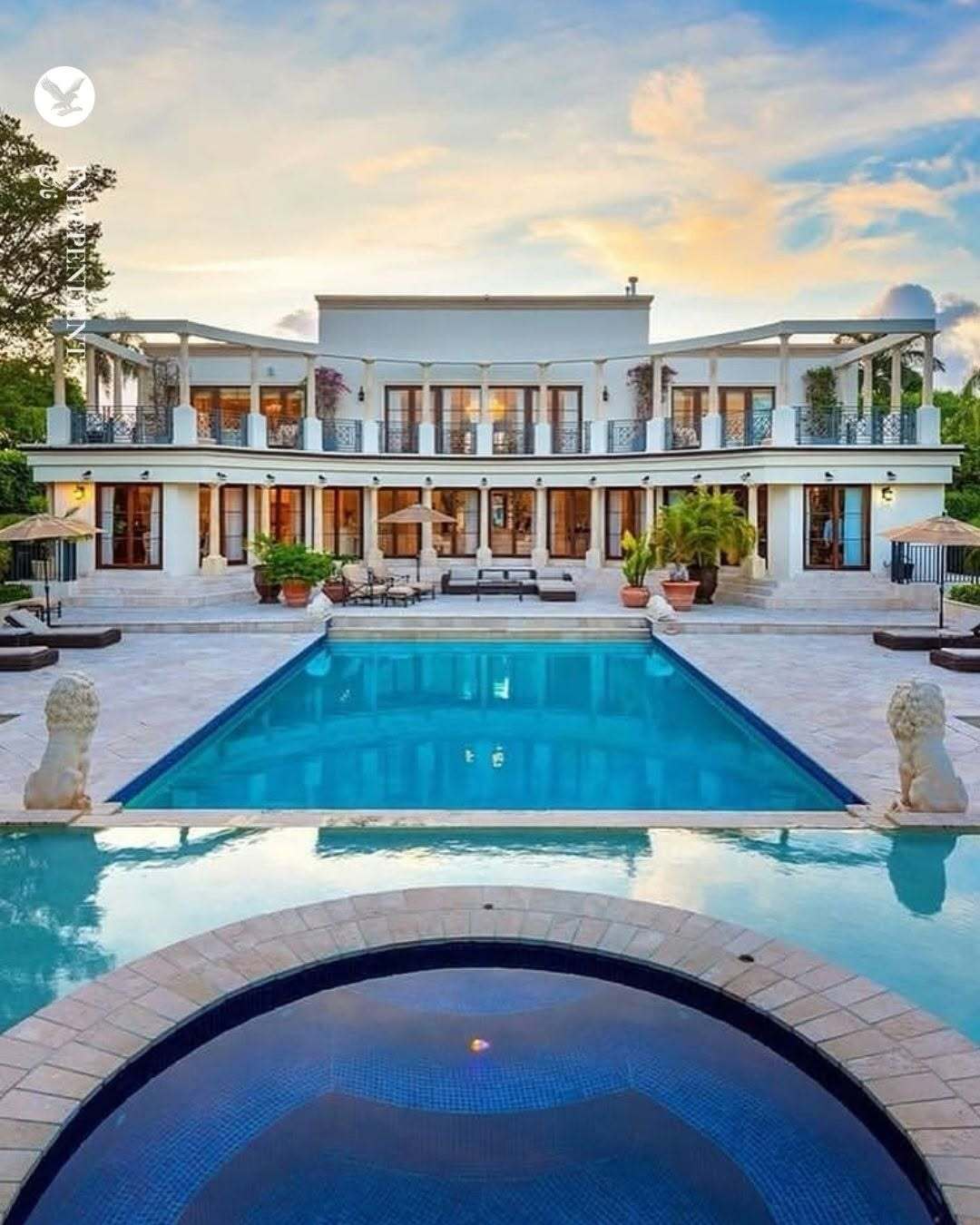 تصاویر | عمارت ۲۴ میلیون دلاری ایوانکا ترامپ در جزیره میلیاردر‌ها