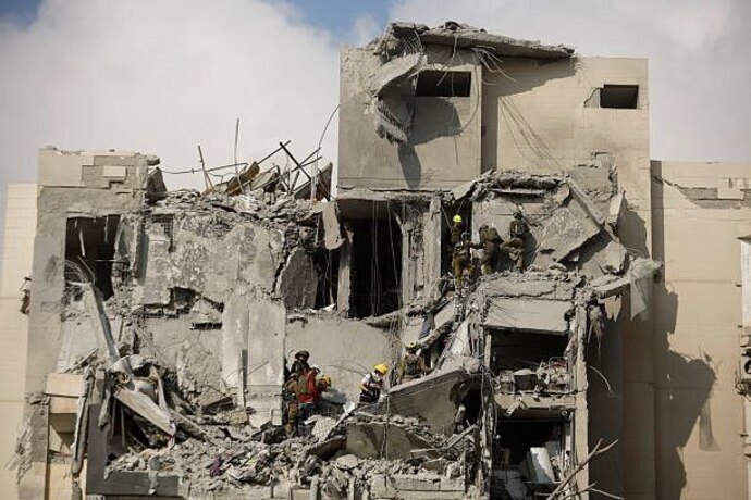 عکس | آثار حملات امروز ایران در یک نگاه