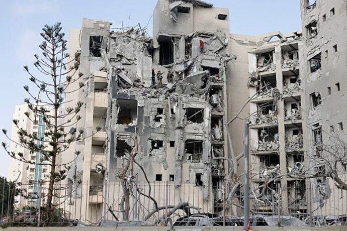 عکس | آثار حملات امروز ایران در یک نگاه