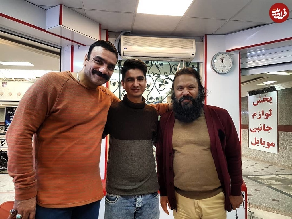 عکس | ظاهر متفاوت حرمله سریال مختار در کنار لاوی سریال یوسف پیامبر