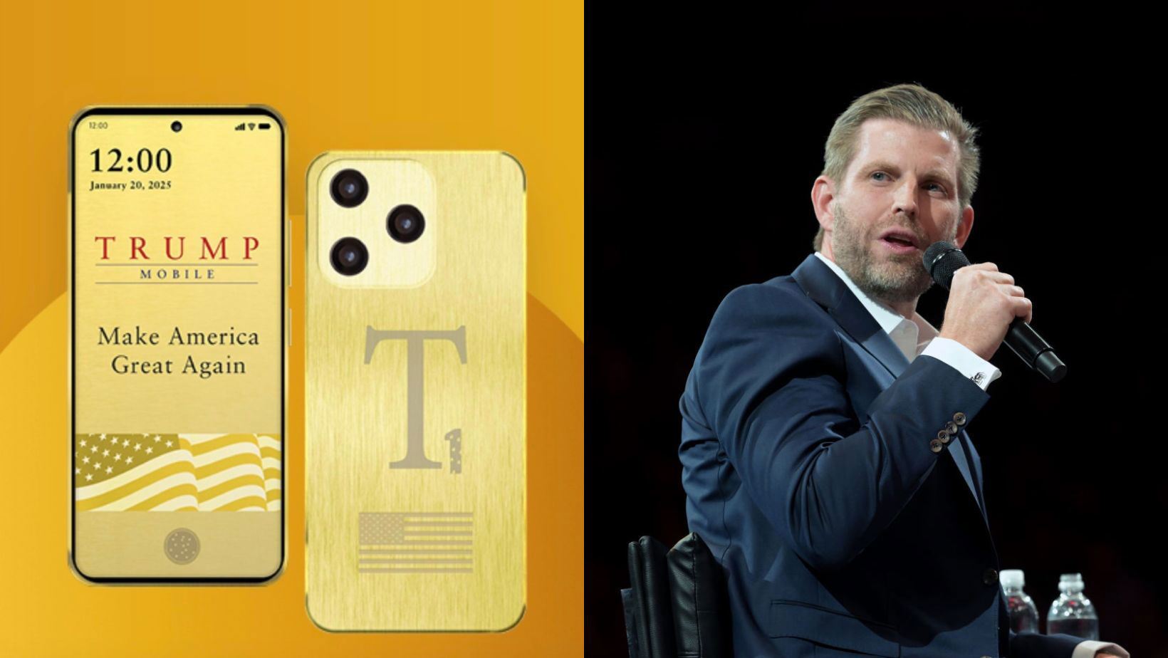 T1؛ گوشی تلفن جنجالی ترامپ و حذف عبارت «ساخت آمریکا»