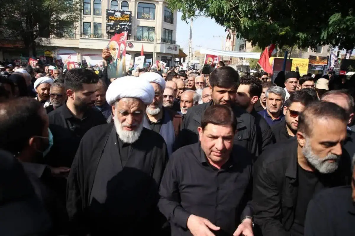 عکس | سه چهره مشهور سیاسی در مراسم تشییع پیکر غلامعلی رشید