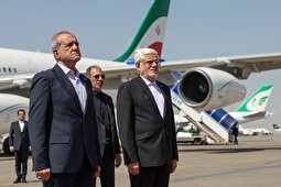 فیلمی جالب از استقبال رسمی از پزشکیان در پاکستان