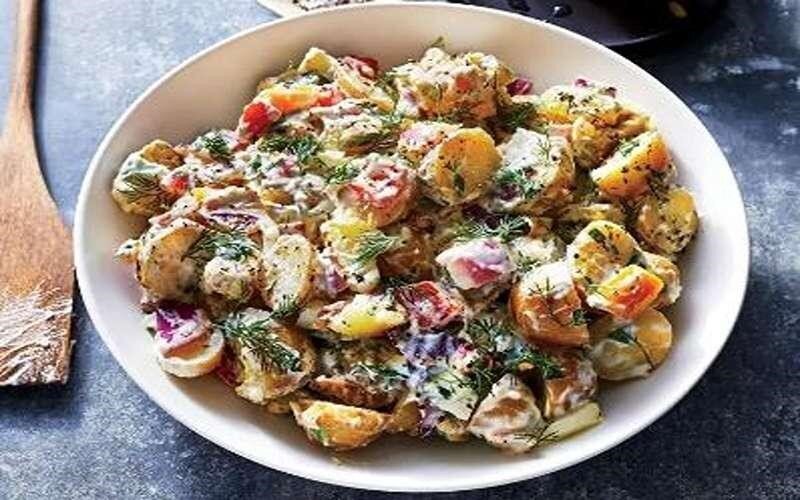 مواد لازم و طرز تهیه سالاد سیبزمینی اتریشی به همراه چند ترفند جدید مواد لازم و طرز تهیه سالاد سیبزمینی اتریشی به همراه چند ترفند جدید