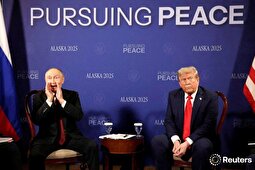 ویدئو | واکنش پوتین به سروصدای محل نشست آلاسکا