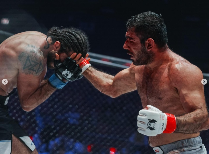 علی هیبتی فایتر ام‌ام‌ای: دوست دارم رضا گلزار رو بزنم، مهناز افشار کراشم بود