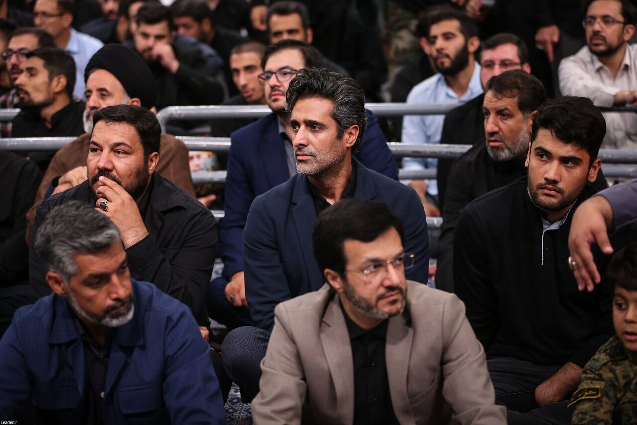 محسن افشانی و جواد قارایی در دیدار امروز با رهبر انقلاب | تصاویر محسن افشانی و جواد قارایی در دیدار امروز با رهبر انقلاب | تصاویر